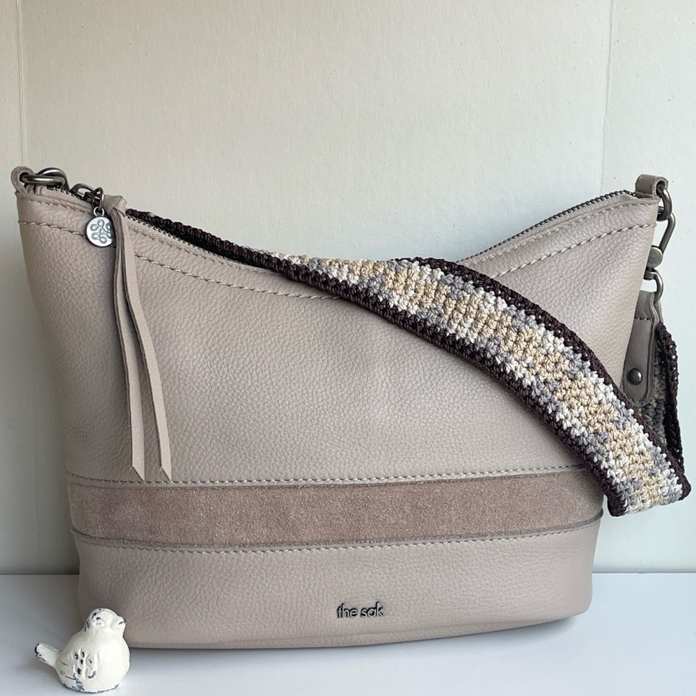 The Sak Jasmine Genuine Leather Shoulder Bag